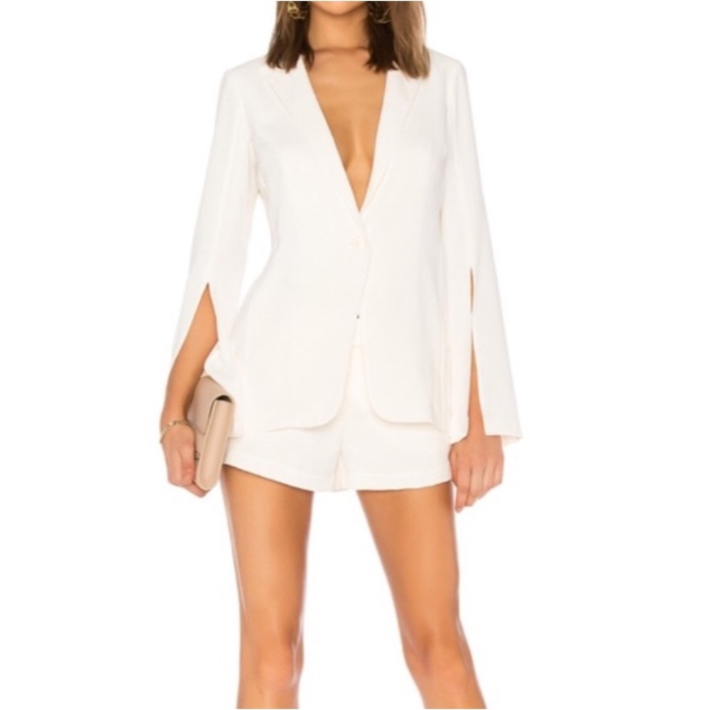 Amanda uprichard silk Brooklyn shorts
